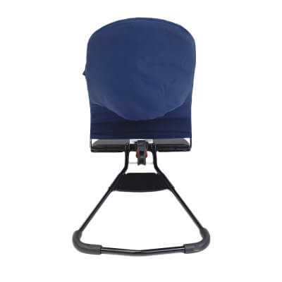 Кресло-шезлонг для новорожденных (цвет синий)-3