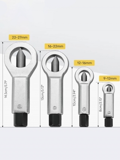 Набор гайколомов IronClaw 4X, 4 шт., 9-27 мм-4