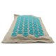 Массажная акупунктурная подушка (квадратная) EcoRelax, голубой