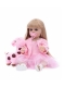 Говорящая силиконовая кукла Реборн девочка Ханна, 55 см